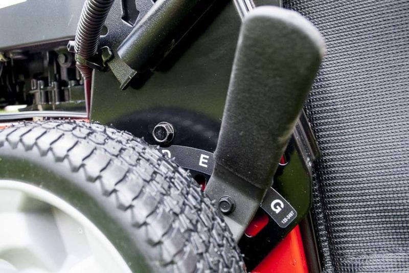 Toro 30 in lawn mower height adjust