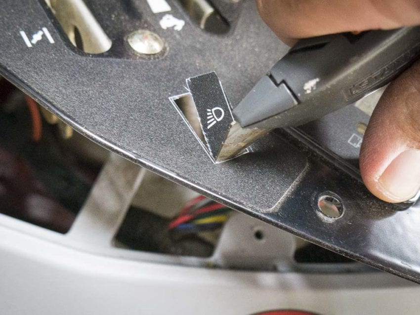 Cutout For Light Switch