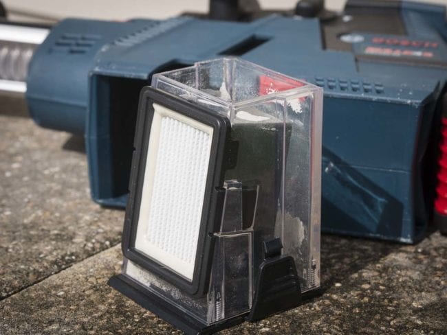 Bosch Cordless HEPA Dust Collector