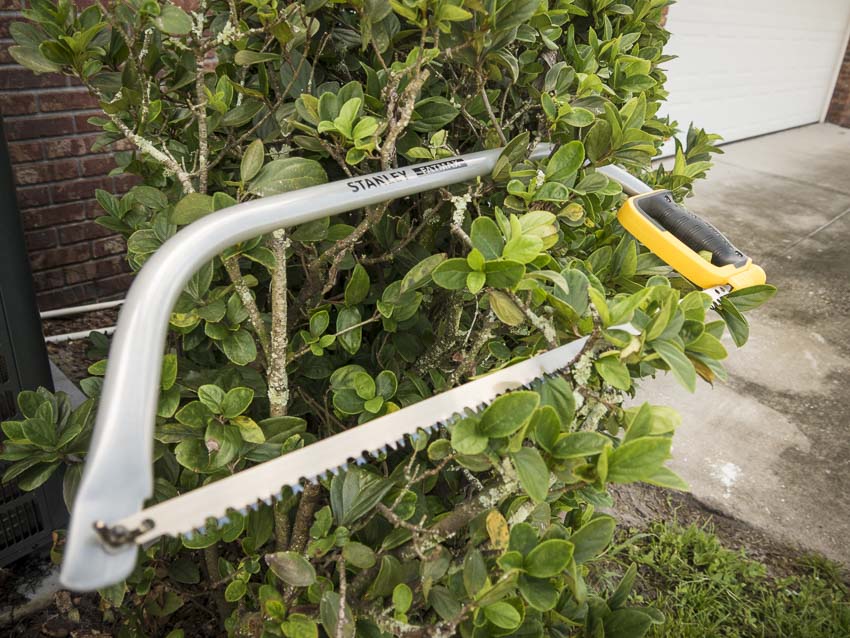 Stanley Bow Saw FatMax angled