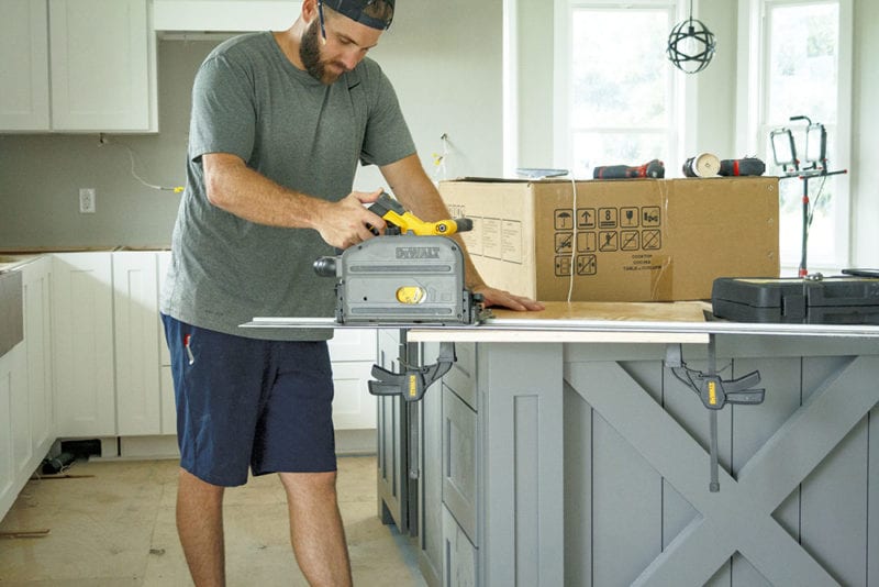 DeWalt FlexVolt 6-1/2-Inch Track Saw