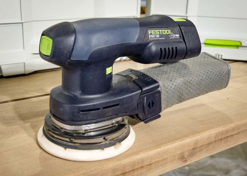 Festool Hybrid Sander Line Offers Cordless Freedom