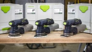 Festool Hybrid Sander Line Offers Cordless Freedom