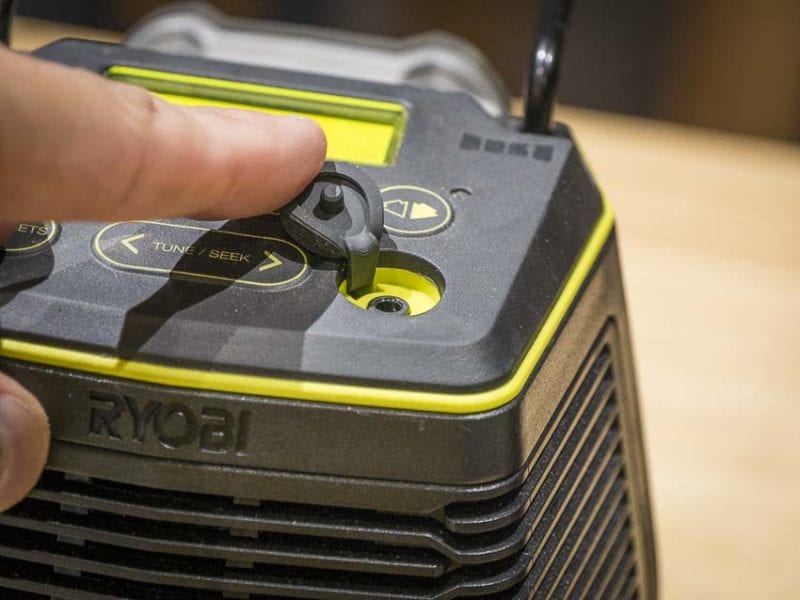 RYOBI Score Aux input