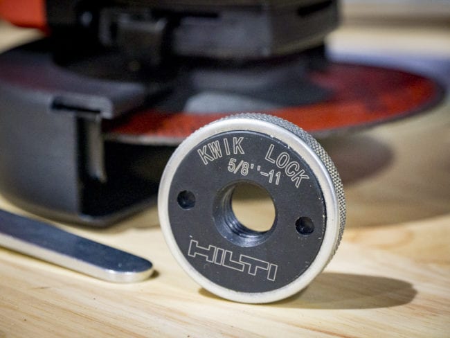 Hilti 22V Angle Grinder Review