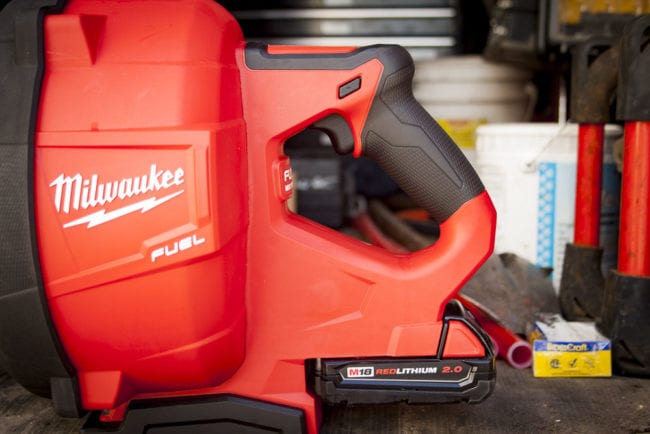 Milwaukee M18 Fuel Drain Snake with Cable Drive