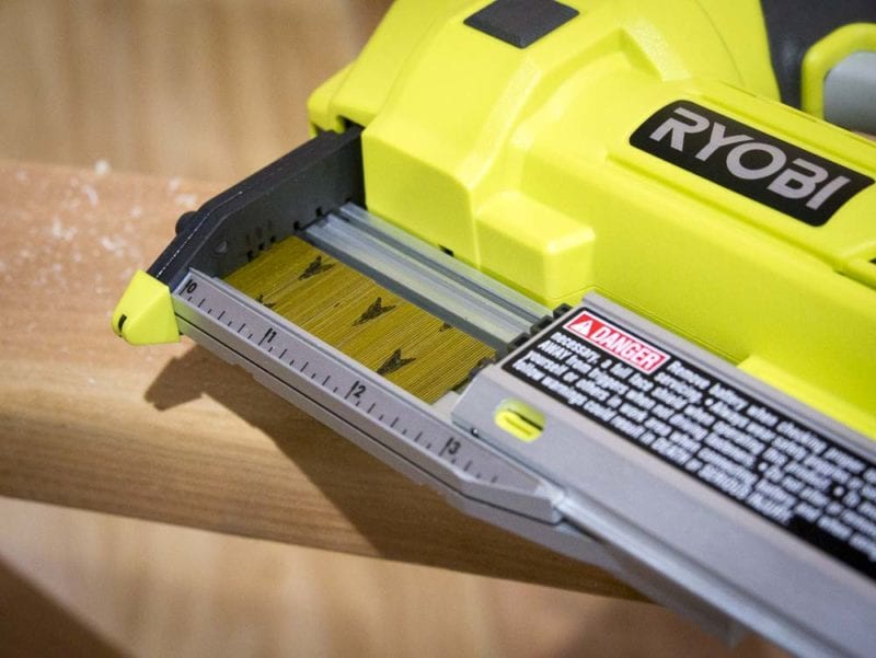 Ryobi P318 nail magazine