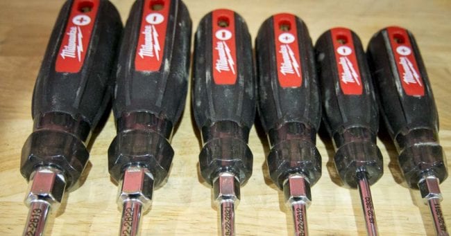 Milwaukee Cushion Grip Screwdriver Set Review