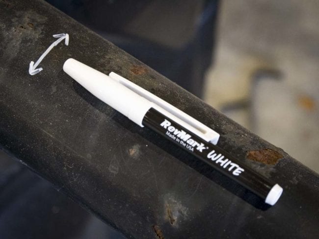 RevMark White Ink Industrial Marker