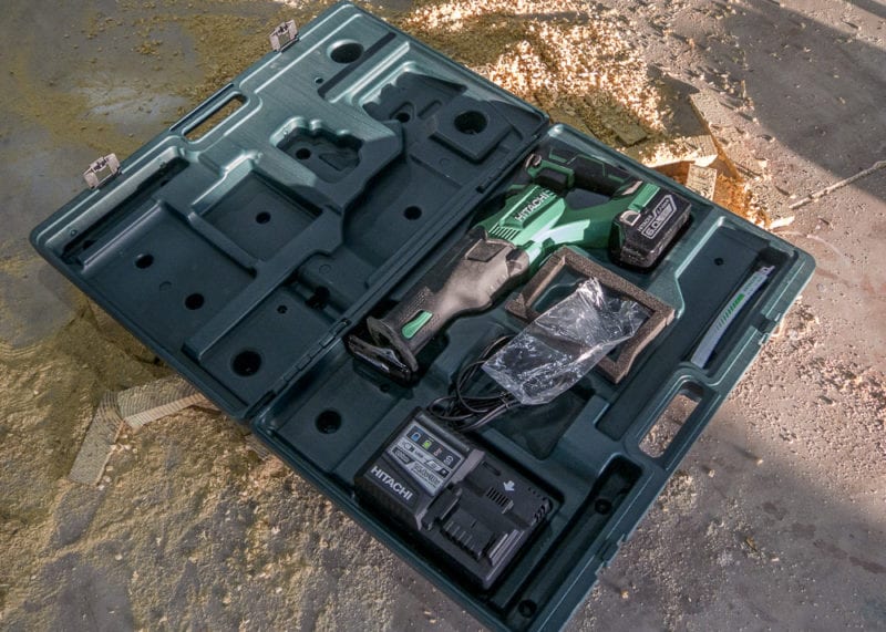 Hitachi 18V Brushless Reciprocating Saw Review CR18DBL