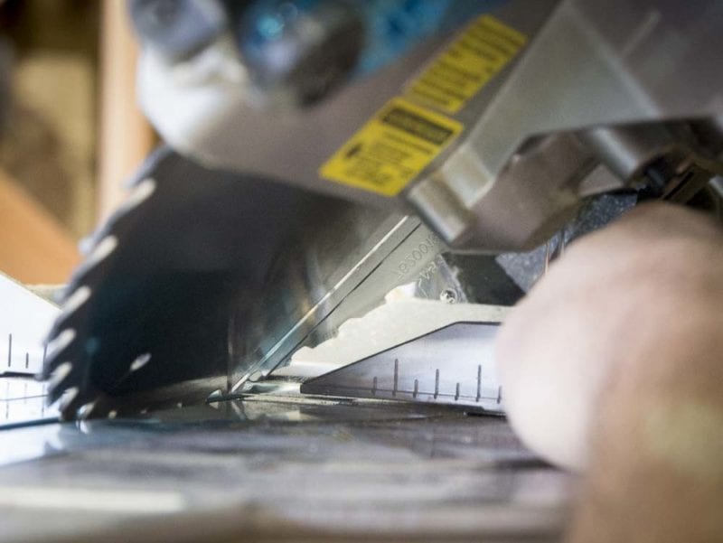 adjusting the bevel angle