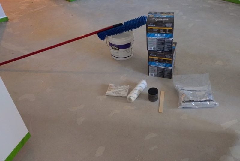 garage floor epoxy coating