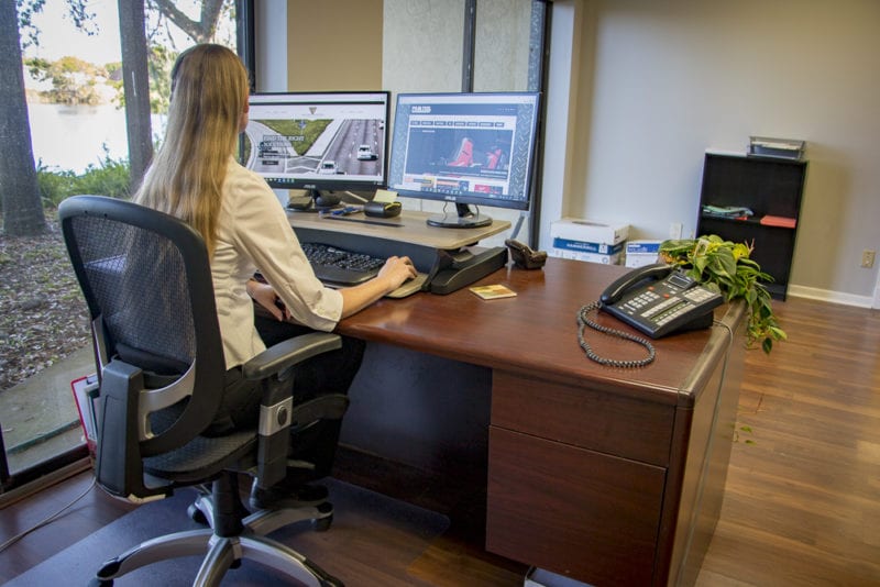 Ergotron WorkFit-Z Mini Sit-Stand Desktop Workstation