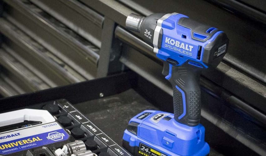 Kobalt Cordless 3/8" Impact Wrench: 24V Max KIW3824B-03
