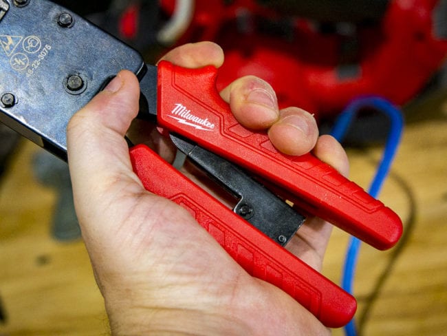 Milwaukee Ratcheting Crimper