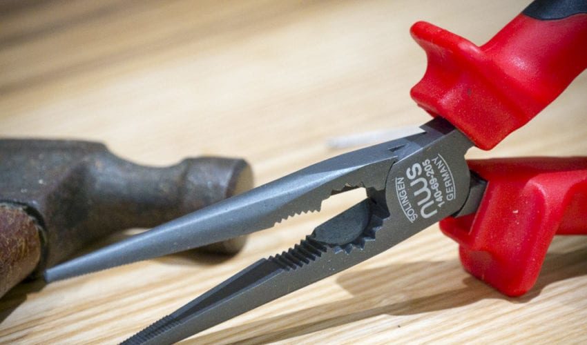 Needle Nose Pliers Lifehack