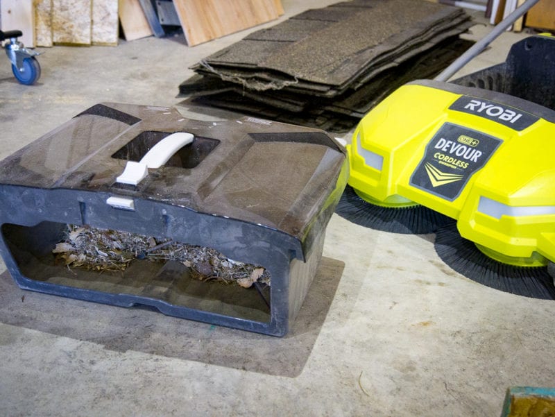 Ryobi Devour Cordless Sweeper Review