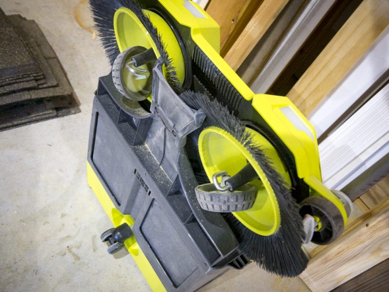 Ryobi Devour Cordless Sweeper Review