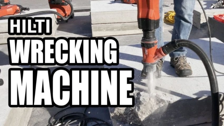 Hilti TE 2000-AVR Breaker Video