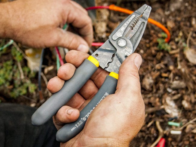 Klein Tools Long Nose Wire Stripper Crimper