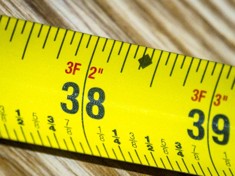 Tape Measure Markings