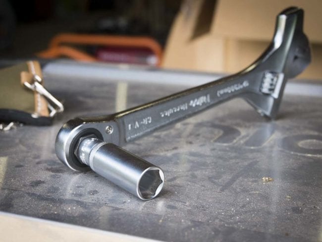 Proferred Adjustable Mining Wrench with Hammer