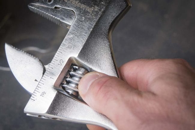 Proferred Adjustable Mining Wrench with Hammer