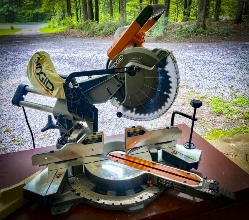Ridgid 10" Dual Bevel Compound Miter Saw R4210 Review