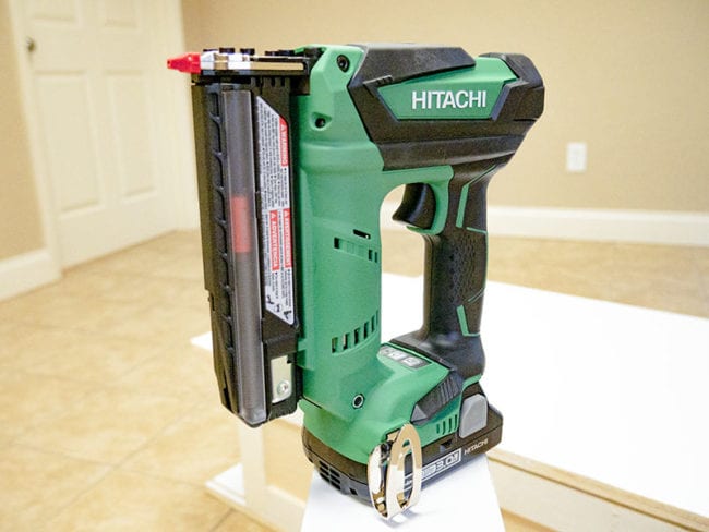 Hitachi Cordless Pin Nailer: 18V Brushless NP18DSAL