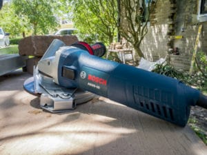 Bosch 5-Inch Angle Grinder with Tuckpointing Guard