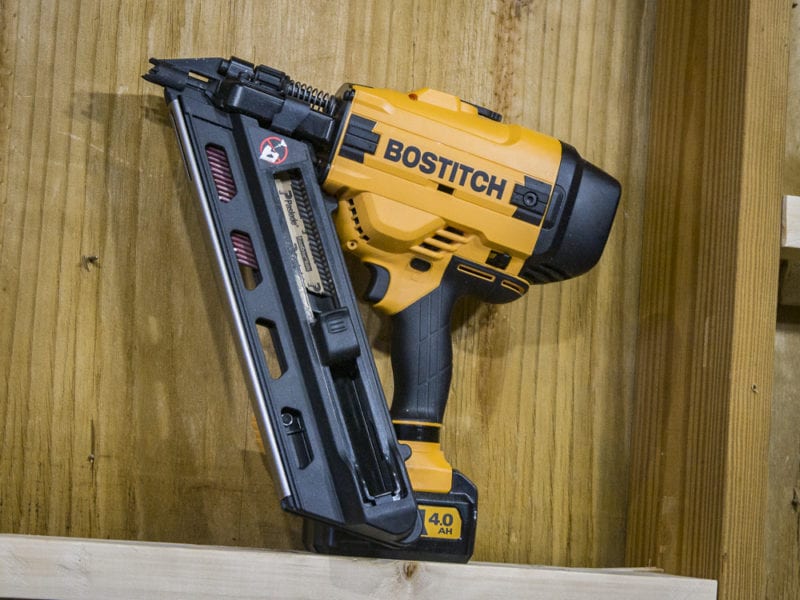 Bostitch cordless framing nailer