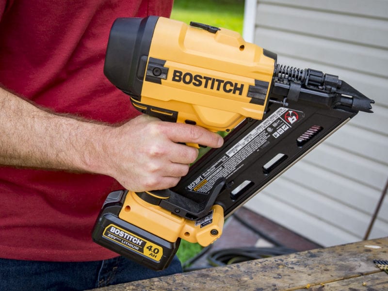 Bostitch cordless framing nailer