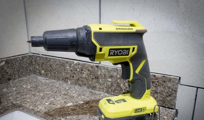 Ryobi Drywall Screw Gun: The Cordless, Brushless, Quiet P225