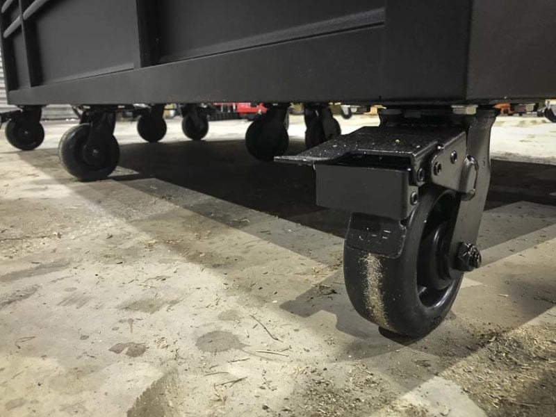 Husky 5-inch swivel casters