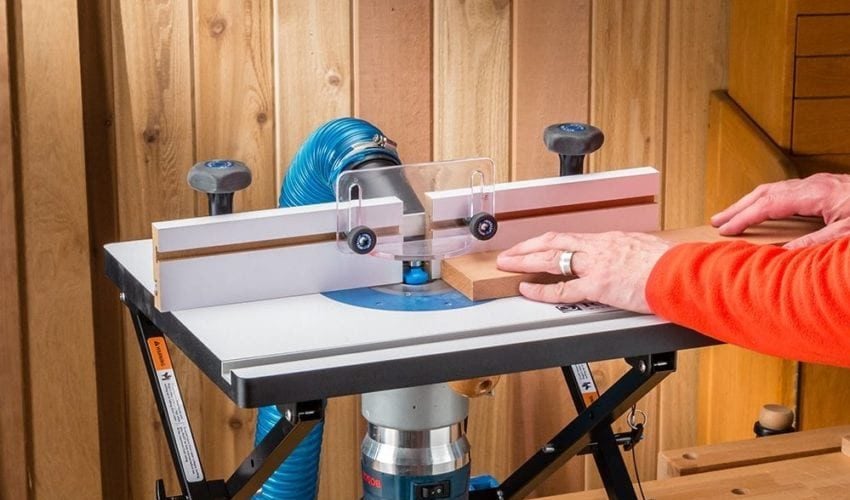Rockler Convertible Benchtop Router Table