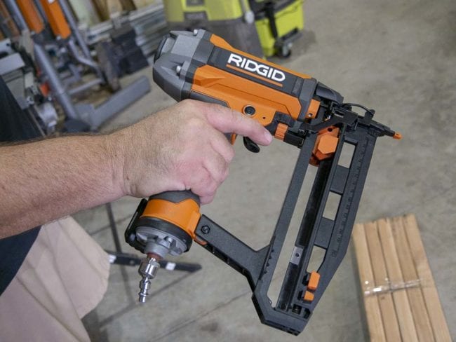 Ridgid 16-Gauge Straight Nailer with Clean Drive R250SFF