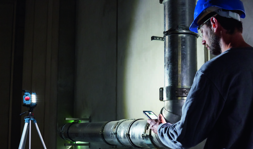 Bosch 1200-Lumen 18V Connected Light