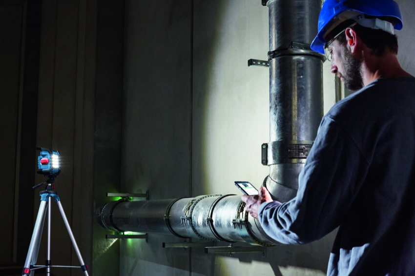 Bosch 1200-Lumen 18V Connected Light