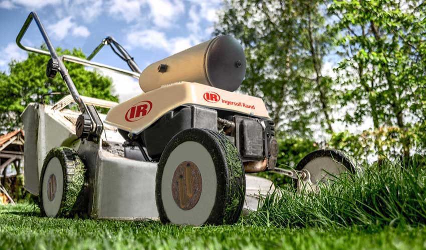 Ingersoll Rand Pneumatic Lawnmower