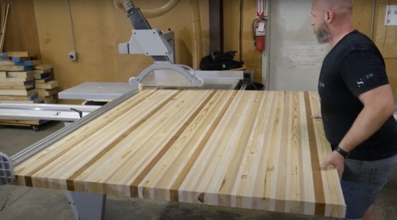 Felder sliding table saw