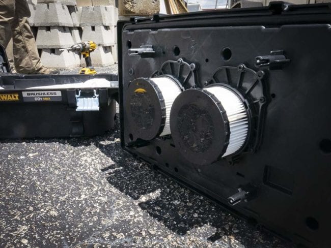 DeWalt FlexVolt DCV585 filters