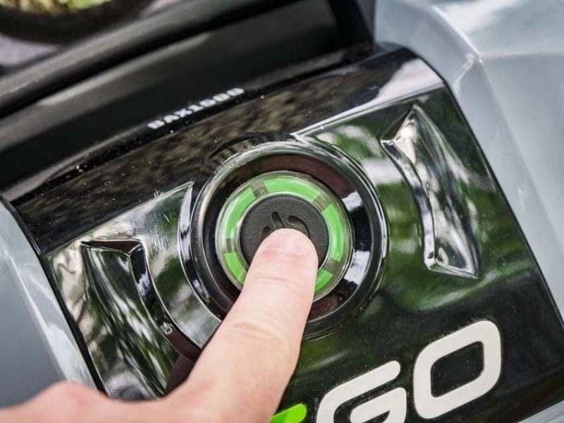 EGO Commercial Backpack Battery Charge Status