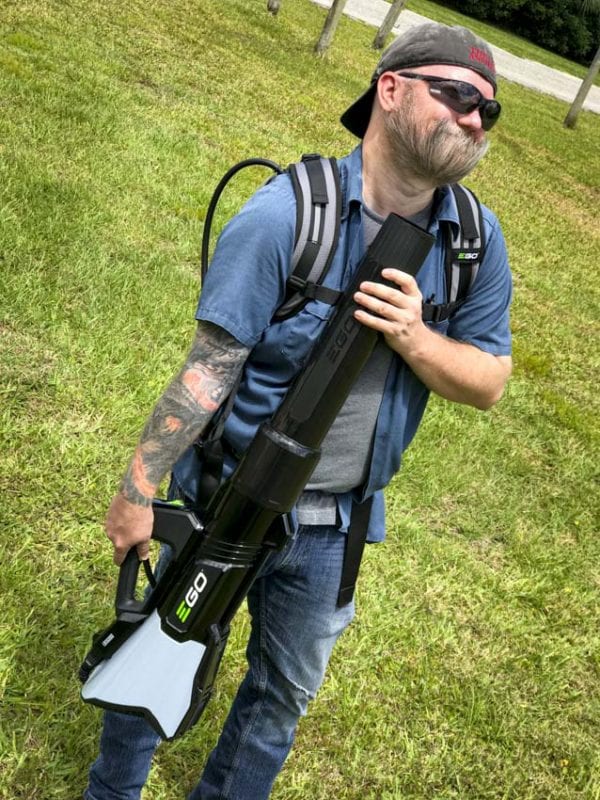 EGO Commercial Blower LBX6000 Beard Man