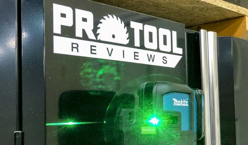 Makita Green Cross-Line Laser Level Review - SK106GDNAX