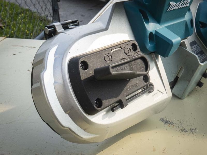 Makita 18V band saw shroud