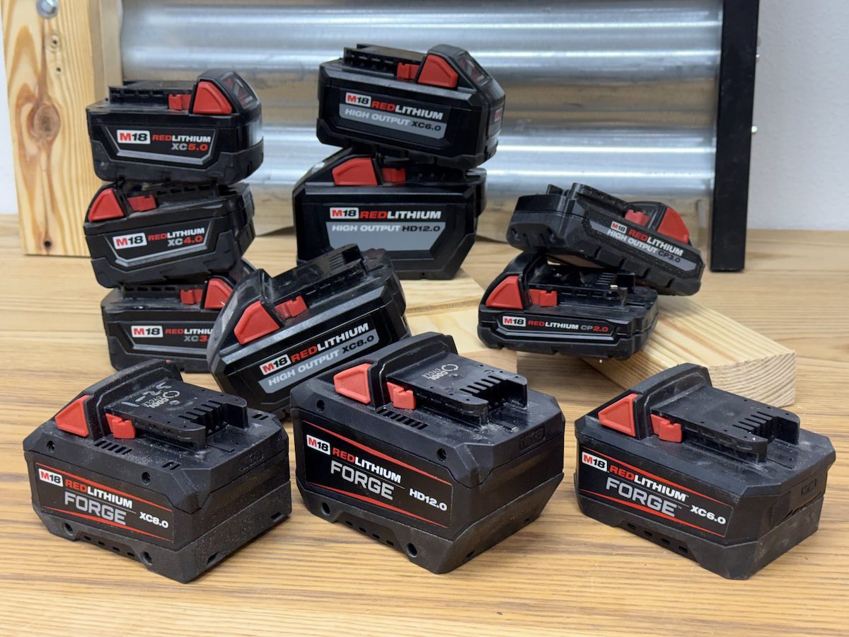Milwaukee M18 Batteries Compared