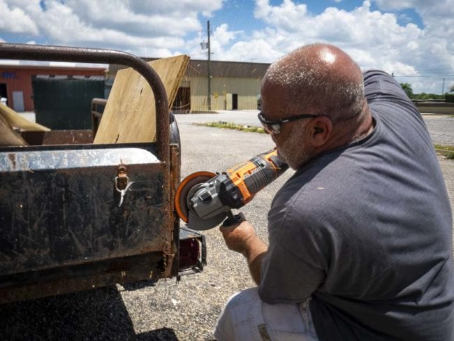 Ridgid Octane 7-inch grinder