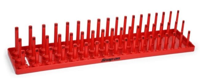 Snap-on socket tray