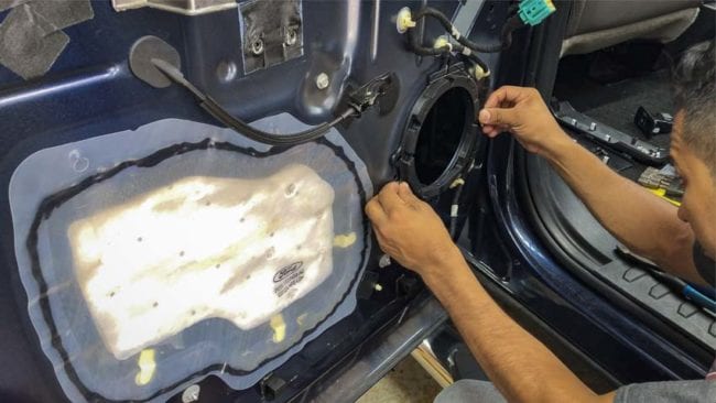 installing Pioneer TS-A692C plastic frame