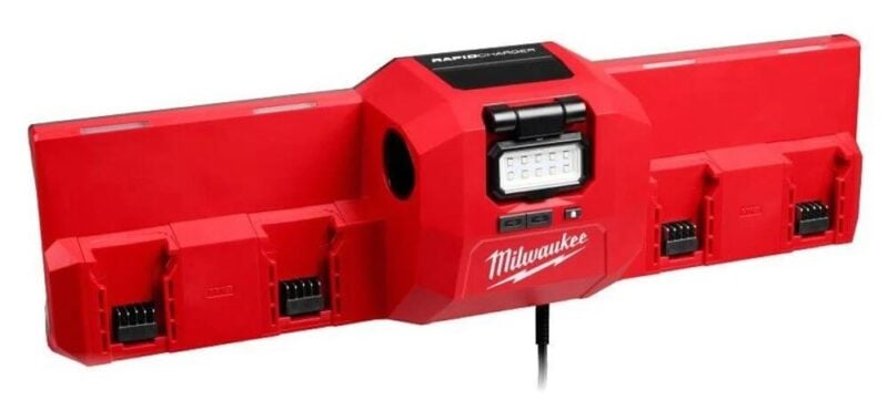 milwaukee m18 m12 gangbox rapid charger 48-59-1804